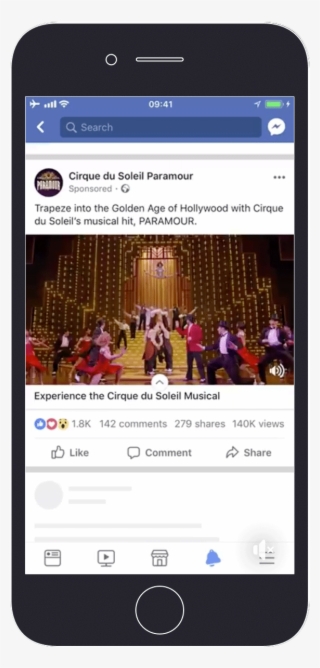 Wersm Designing Effective Facebook Ads Creative Cirquedesoleil - Facebook #4717002