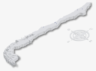 Calama - Mapa De Chile 3d #4717395