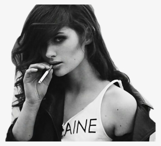 Girl Model Sticker Stickers Png Transparent Blackandwhi - Attitude Status For Bf #4717854