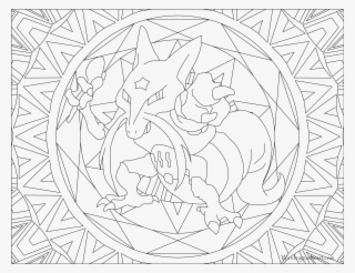 #064 Kadabra Pokemon Coloring Page - Mandalas De Pokemon Para Colorear #4718160