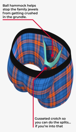 The Bronco's Bulge Horse Ball Hammock Boxers #4718740