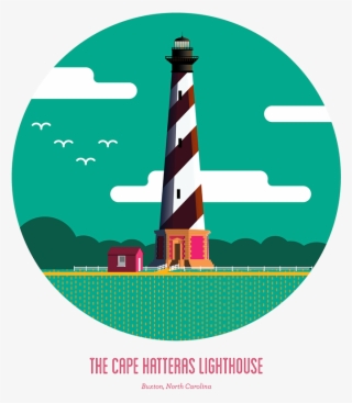 In These Vector Illustrations, I Sought To Capture - Vector Lighthouse Simple #4719085