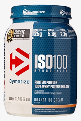 Orange Ice Cream - Dymatize Iso 100 2lbs #4720118
