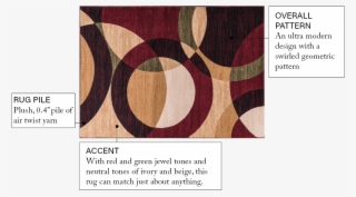 Bingo Red Rug - Red Indoor Rugs By Well Woven - Red Bingo Rug #4721715