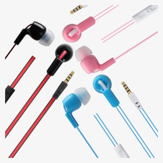Earphones With Mic And Call/answer Button - Astrum Eb260 In-ear Headphones (blue) #4721945