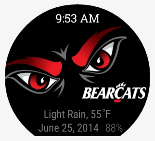 Bearcats 'eyes' Watch Face Preview #4723514