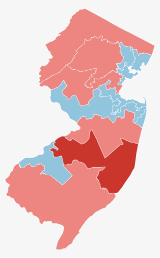 2010 United States House Of Representatives Elections - Simple Map Of New Jersey #4724081