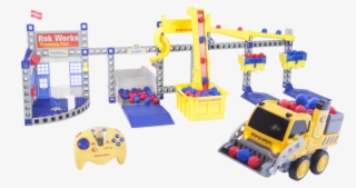 Rok Works Construction & Action Set - Rokenbok Toy #4724870