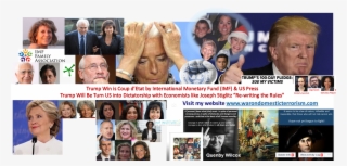 Presidential Win Of Trump Is A Coup D'etat By The International - Collage #4726063