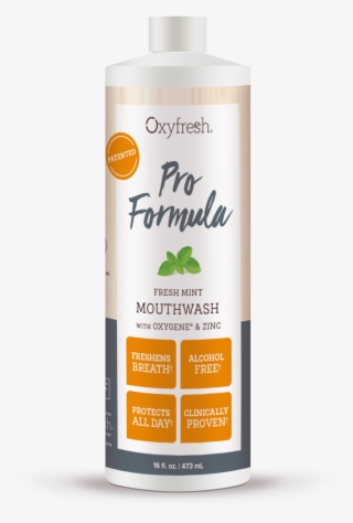 Alcohol-free Pro Formula Cosmetic Fresh Mint Mouthwash - Oxyfresh Mouthwash #4726492