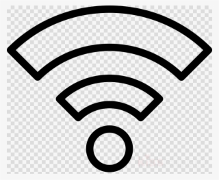 Wifi Symbol White Png Clipart Wi-fi Clip Art - White Wifi Icon Transparent #4726554