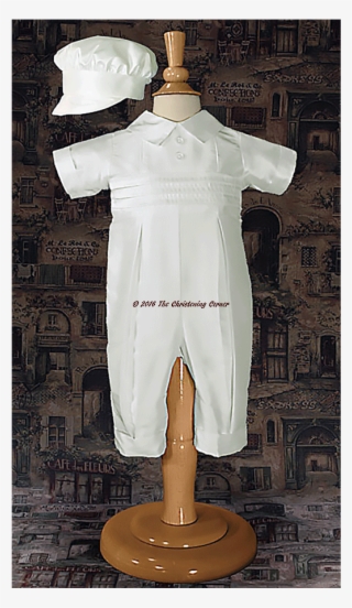 Boys Silk Christening Outfit - Infant #4726877