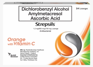 Orange With Vitamin C 24s - Strepsils #4726978