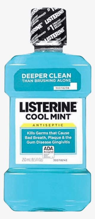 Cool Mint Listerine Antiseptic Mouthwash Listerine - Listerine - Antiseptic Mouthwash Cool Mint - 8.5 Fl. #4727022