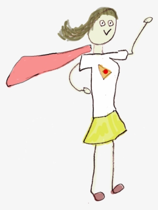 My Mommy Daddy Is An Entrepreneur And She He Is A Superhero - Cartoon #4729412