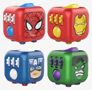 1 Of - Zuru Fidget Cube Marvel #4729606