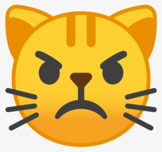Download Svg Download Png - Emoji Gato #4729665