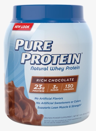 At A Glance - Pure Protein Natural Whey Protein #4730177