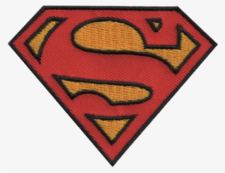 Embroidered Patch Superman Logo - Superman Symbol #4730283
