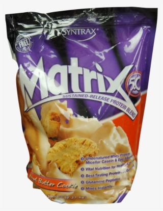 Peanut Butter Cookie Matrix Protein Powder - Syntrax Matrix 5, Mint Cookie Powder, 5lbs #4730592
