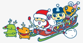 Tamagotchi Xmas - Png - Tamagotchi Tama-go With Memetchi Gotchi Figure Charm #4731019