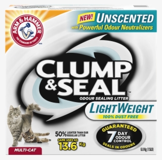 Unscented Litter2 Products - Arm & Hammer Clump And Seal Cat Litter #4734355