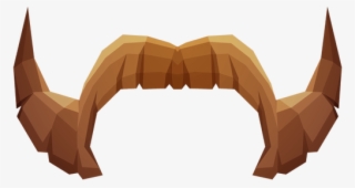 Handlebar Mustache - Horn #4734520 Handlebar Mustache - Horn #4734520