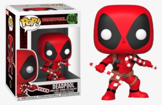 Deadpool With Christmas Candy Canes Pop Vinyl Figure - Funko Pop Marvel Christmas #4735506