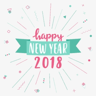 Happy New Year - Happy New Year 2018 Vector #4735507
