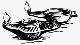 Black And White Images Of Jesus 15, Buy Clip Art - Lamparas De Aceite Dibujo #4735590