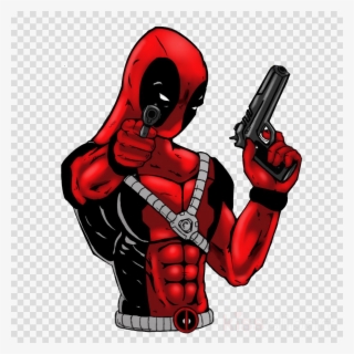 Deadpool Clipart Deadpool Cartoon Superhero - Drawings Of Marvel Character Deadpool #4736468