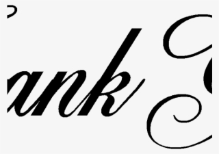 Thank You Png Transparent Images - Thank You Transparent #4736796