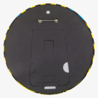 Batman Yellow And Black Stripes Button Back Entertainment - Batman #4737068