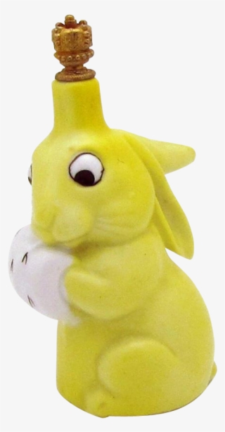 Vintage Googly Eye Rabbit With Muff German Crown Top - Figurine #4740247