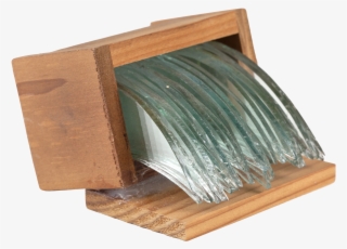 Labat Mitrusic Violeta Wooden Box Glass Waterfall - Plywood #4740401