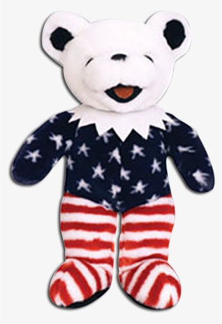 Grateful Dead Bear Png - Grateful Dead Bears Plush #4741744