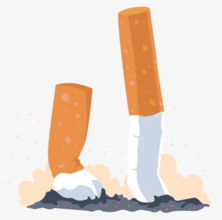Cigarette Butt Png Jpg Library Stock - Cigarette Illustration Png #4742176