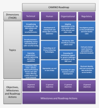 Camino Roadmap - Cyber Security Roadmap 2020 #4742863