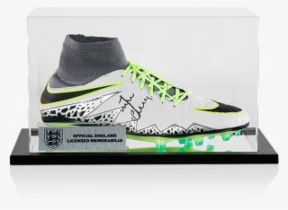 Jamie Vardy Official England Signed Grey Nike Hypervenom #4744402