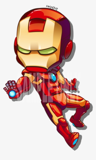 Ironman Chibi Png - Iron Man Chibi Transparent #4744804