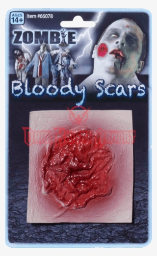 Bloody Zombie Scar - Forum Novelties Bloody Zombie Scar 66078 #4744926