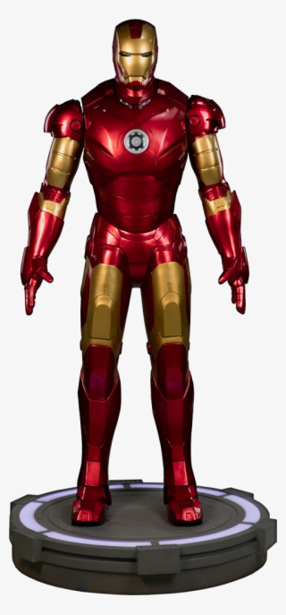 Iron Man Mark Iii Life-size Figure By Sideshow Collectibles - Iron Man - Mark Iii Life Size Statue #4744932