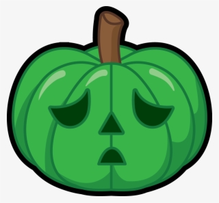 Spooky Xo Pumpkins Theme - Green Pumpkin Png Transparent #4746309
