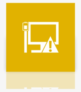 Lan,caution,mirror Icon - Icon #4746712