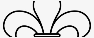 Fleur De Lis Outline #4747177