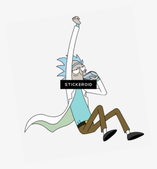 Rick And Morty Rick Flying - You Ve Heard Of Elf On The Shelf #4747478