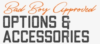Bad Boy Approved Options & Accessories - T-shirt #4747893