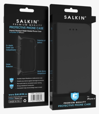 Salkin Black Wallet Case - Mobile Phone #4747988