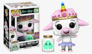 Tinkles And Ghost In A Jar - Funko Pop! Rick & Morty - Tinkles And Ghost In #4748313