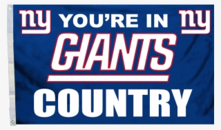 Nfl New York Giants 3' X 5' Country Flag - New York Giants Game #4748615